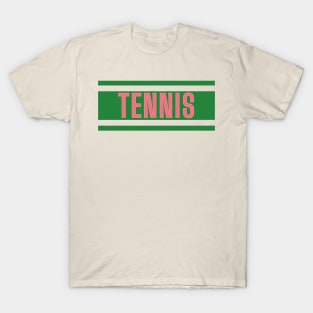 Retro Tennis Design | Old Money Vintage Classy T-Shirt